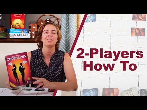 Codenames for 2 Players | How To Play with Only 2 People