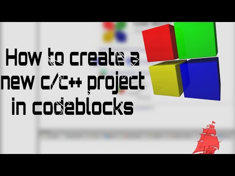 How to create a new c/c++ project in codeblocks for beginners on windows