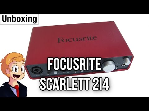 Unboxing: Focusrite Scarlett 2i4