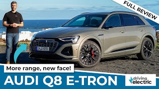 New 2023 Audi Q8 e-tron review: More range, new face – DrivingElectric