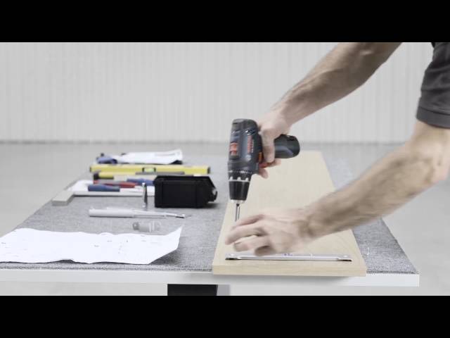 Video Teaser für Assembly movie larder pull-out Compact Synchro from peka