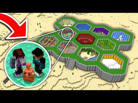 EU PRENDI TODOS OS MOBS REMOVIDOS DO MINECRAFT EM UM ZOOLÓGICO