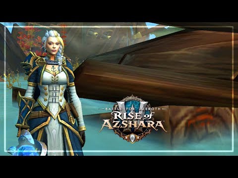 Nazjatar Intro Questline (Alliance) | Jaina Proudmoore & Genn Greymane