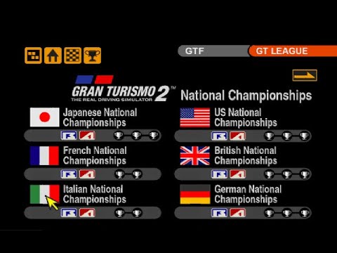 Gran Turismo 2: Italian National Championships - Rome Course