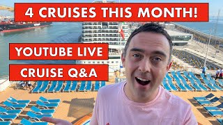 I'm going on FOUR CRUISES in the next MONTH! Cruise Q&A with 'Fraser at Sea'