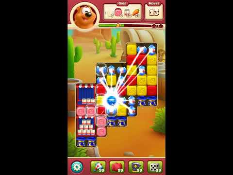 Toon Blast Level 8115 - NO BOOSTERS 🐻🐺🐱 | SKILLGAMING ✔️