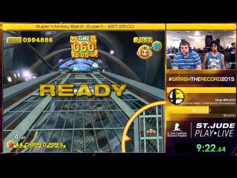 Smash the Record 2015 - Super Monkey Ball 2 Speedrun