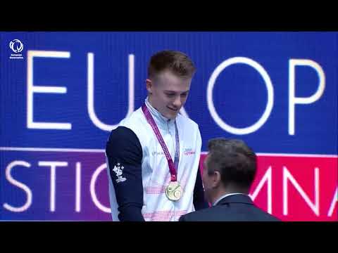 Luke WHITEHOUSE (GBR) speaks after his floor GOLD | Antalya 2023