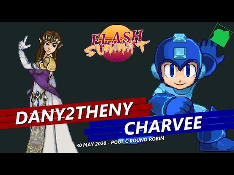 Dany2theny (Zelda) vs Charvee (Megaman) - Pool C Round Robin - Flash Summit