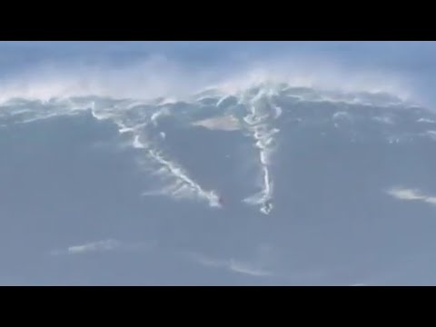 NAZARÉ - WORST DROP-IN ON BIG WAVES 29/10/2020