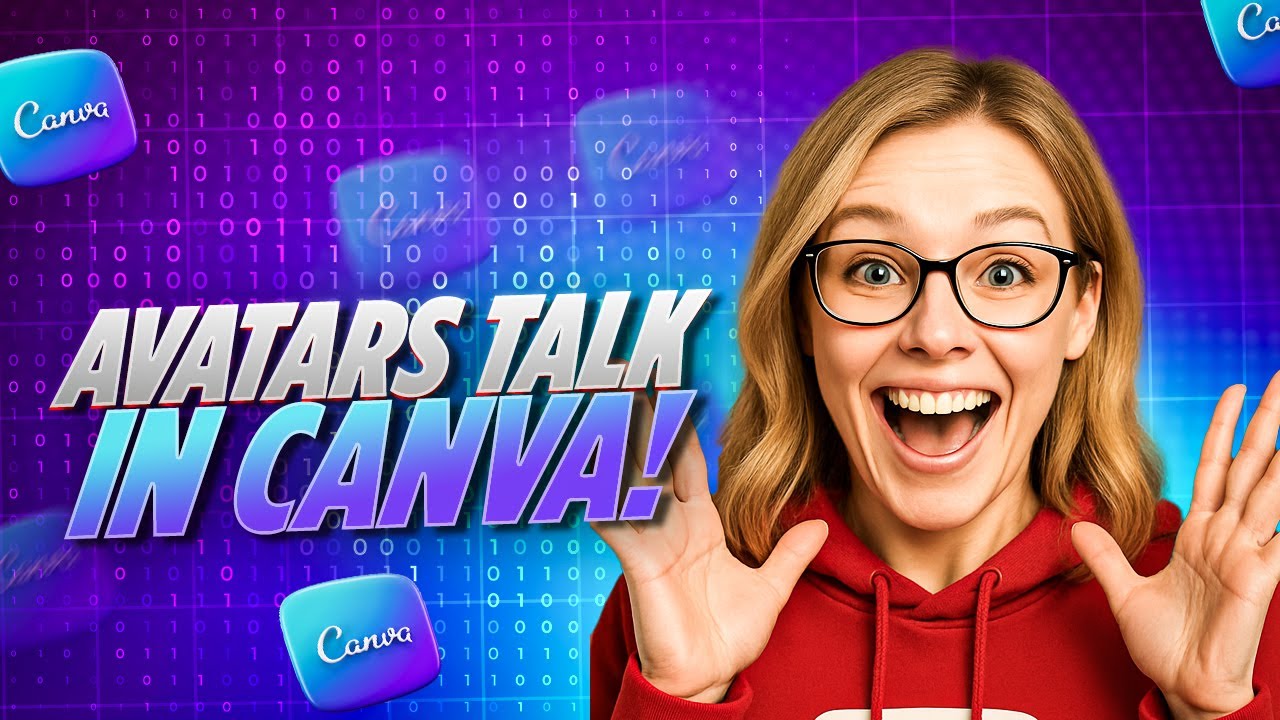 Create Talking AI Avatars for Free in Canva (Step-by-Step Tutorial!)