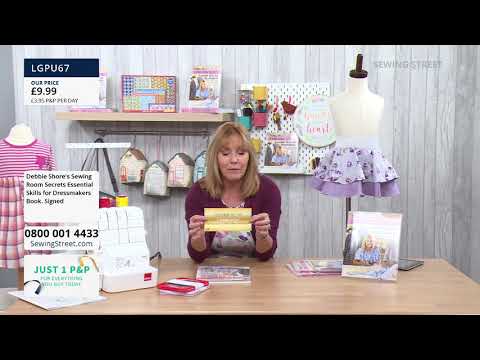 Sewing Street–07/02/21–Debbie Shore’s Book Launch, B A Frost for On the Go & Park Lane Bags