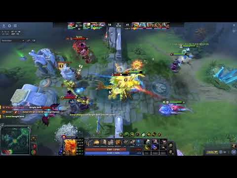 Raven rampage vs armel #dota2