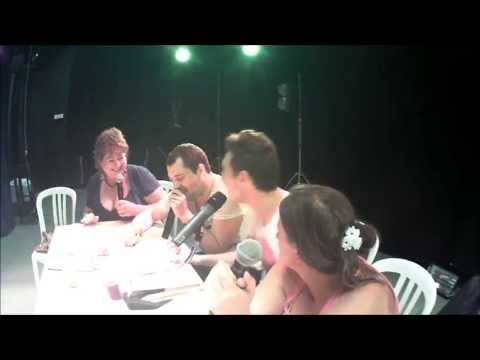 Le jeu des chamallows pendant la libre antenne aux 4 ans de Remzouille Radio 6/07/2013