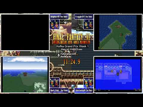 Final Fantasy VI Worlds Collide - Kefka Grand Prix - Week 1, Race 2