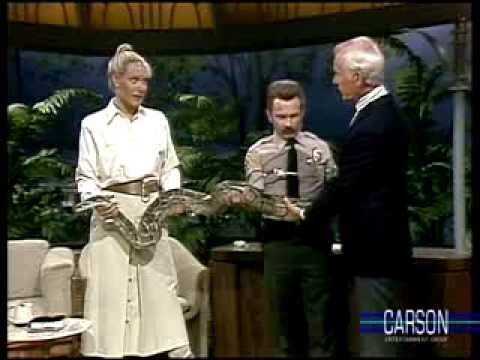 Johnny Carson and the Burmese Python