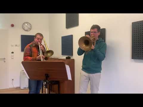 Alois Eberl und Schiffko spielen „One million sunflowers“ im Duett