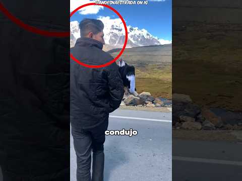 Este cóndor lo esperó en una montaña 🤯 #shortvideos #trending