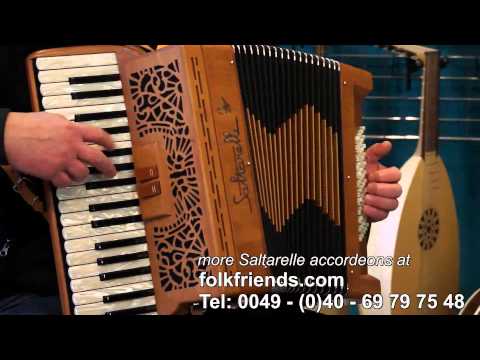Saltarelle Clifden Pianoakkordeon 60 Bässe