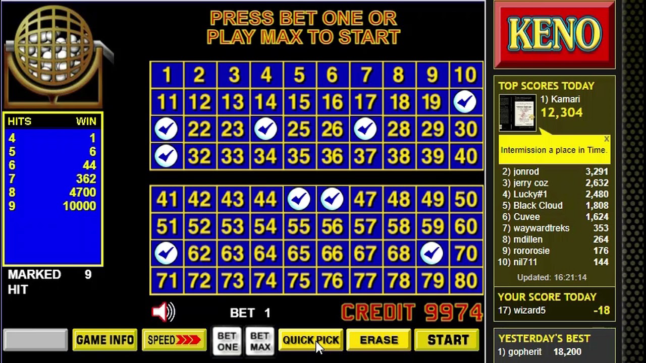 キノ入門：80個の数字から選ぶロッタリー形式、ハウスエッジは20〜30%と高く娯楽性重視