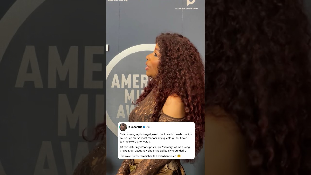 TBT: That time I randomly ended up talking to Chaka Khan re: spirituality