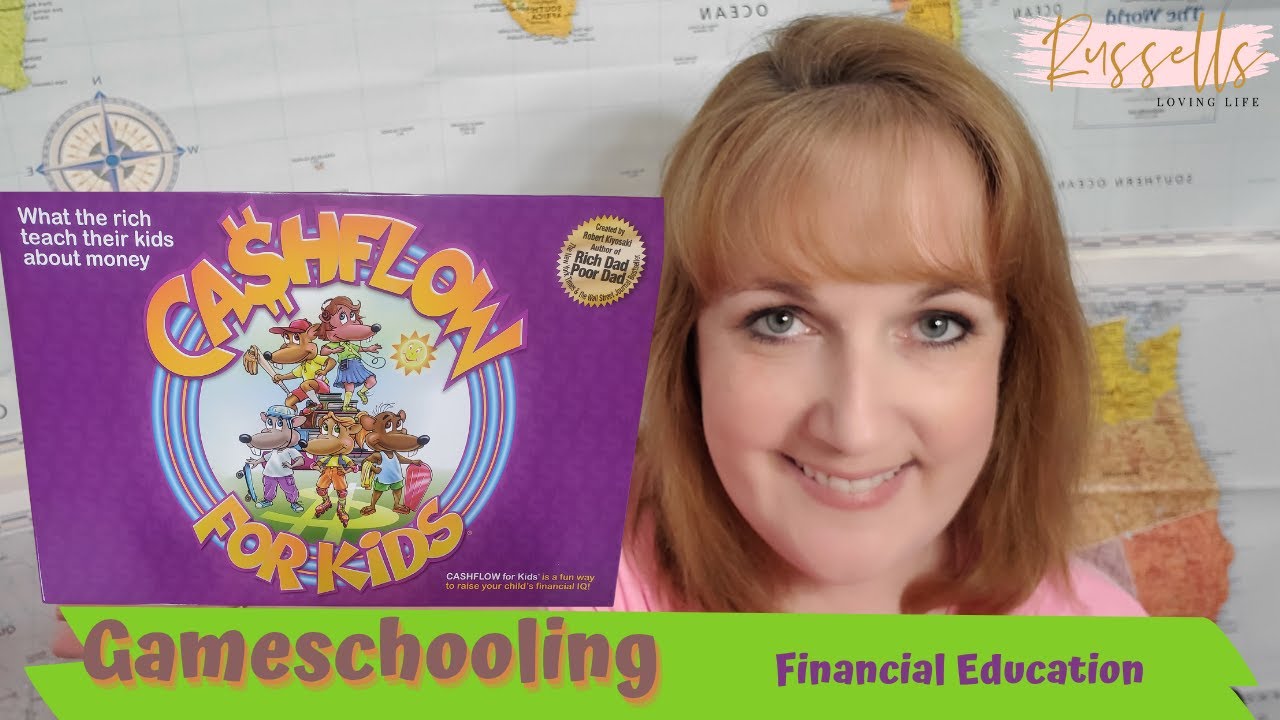 Gameschooling || CashFlow for Kids || Homeschool || Rich Dad Poor Dad || Financial Curriculum