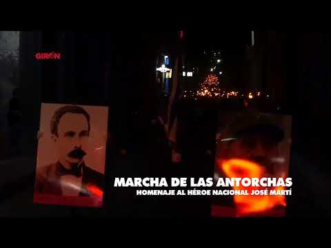Marcha de las antorchas recuerda a Martí en Matanzas