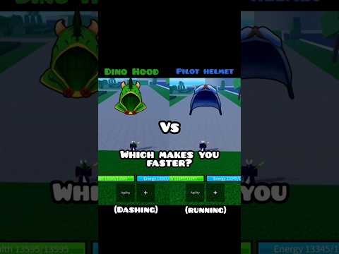 Dino Hood VS pilot helmet - Boost speed test