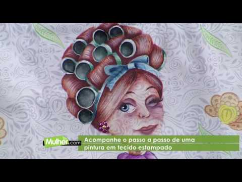Pintura sobre Tecido por Silmara Cortegozo - 31/05/2017 - Mulher.com - P1/2