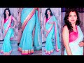How To Drape A Saree To LOOK SLIM Free Hand Saree Drape LowWaistSareeDraping Saree Drape 31