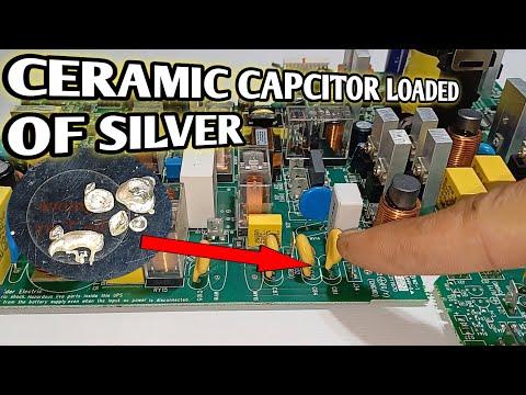 HOW TO RECOVER SILVER FROM CERAMIC CAPACITOR | CERAMIC CAPACITOR SILVER RECOVERY