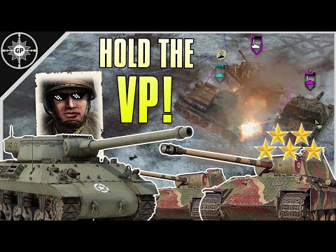 Panzer Blitz vs Allied Teamwork | 4v4 La Glieze | CoH2 Cast #127