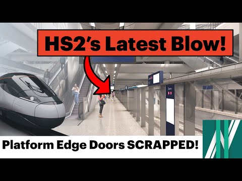 HS2 verzichtet auf Bahnsteigtüren und stellt auf gemischte Zugflotte um