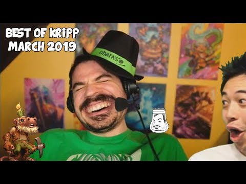 BEST OF KRIPP [March 2019] Hearthstone funny moments compilation