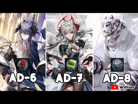 AD-6, AD-7, AD-8 | Speedy Trust Farm Easy Strategy【Arknights】