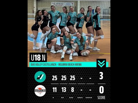 U18 - Duo Volley Nera vs. Insubria Beach Arena U18 Green