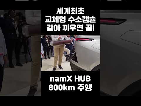 World's First Swappable Hydrogen Capsule EV