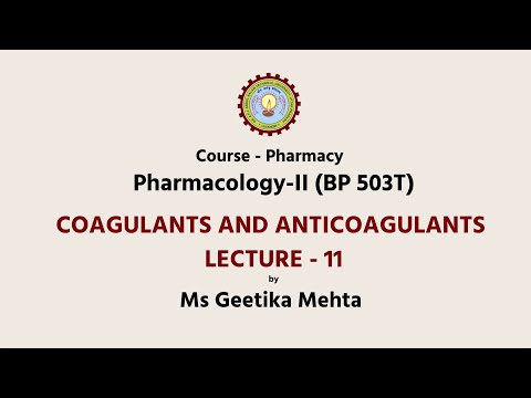 Coagulants and Anticoagulants