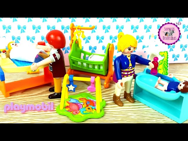 Vídeo relacionado con PLAYMOBIL myLife 71609 Dormitorio con Zona de Juegos bebé, y Dos Figuras, Hechos de más del 80% de Materiales reciclados y de Base biológica, Juguetes para niños y niñas a Partir de 4 años