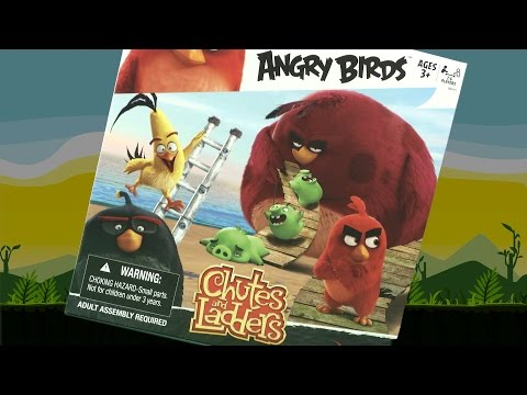 Angry Birds Chutes and Ladders from Hasbro Gaming