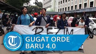 Ribuan Mahasiswa UIN Jakarta Berangkat Demo ke DPR, Gugat Orde Baru 4.0 hingga Batalkan RKUHP