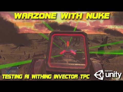 Warzone with NUKE | Testing AI with Invector TPC | Made with Unity 3D