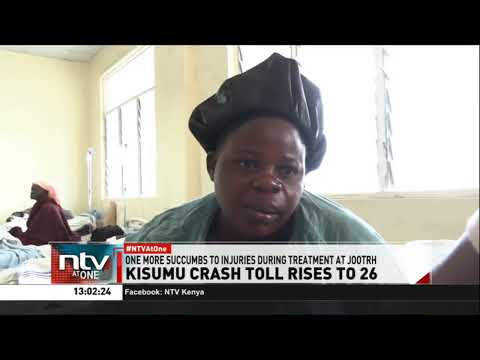 Death toll from Kisumu horror crash rises to 26