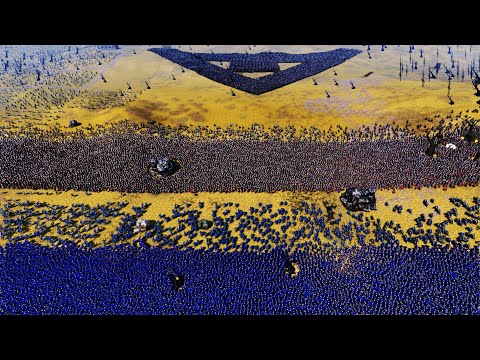 Knights, Romans Vs Orcs | Ultimate Epic Battle Simulator | UEBS