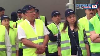 Ağır nakliyeciler Tırsan Treyler tesislerinde