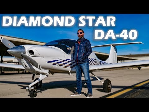 DA-40 Diamond Star - Flight & Pilot Interview