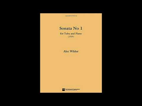 Wilder Sonata No.1 4th Mov (A=440) "Karaoke - Accompaniment"