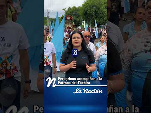 Peregrinos acompañan a la patrona del Táchira #tachira #venezuela #SanCristobal #Tariba