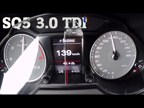Audi SQ5 (313 HP) Quattro Acceleration 0-100 km/h Sound 0-60 mph