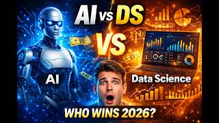 AI vs Data Science: Which Career Is Better in 2026? 🤯
